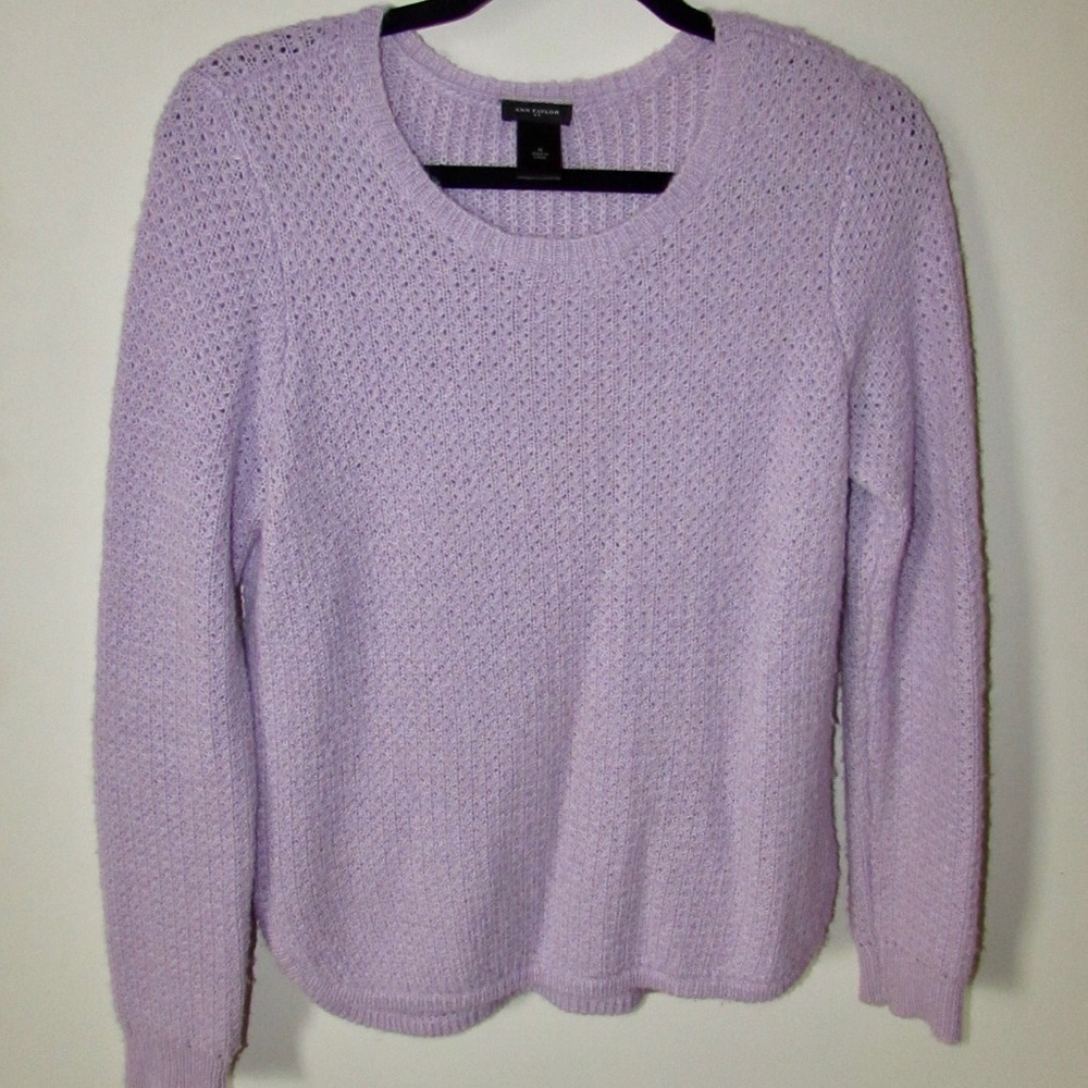 Lavender sweater shirt